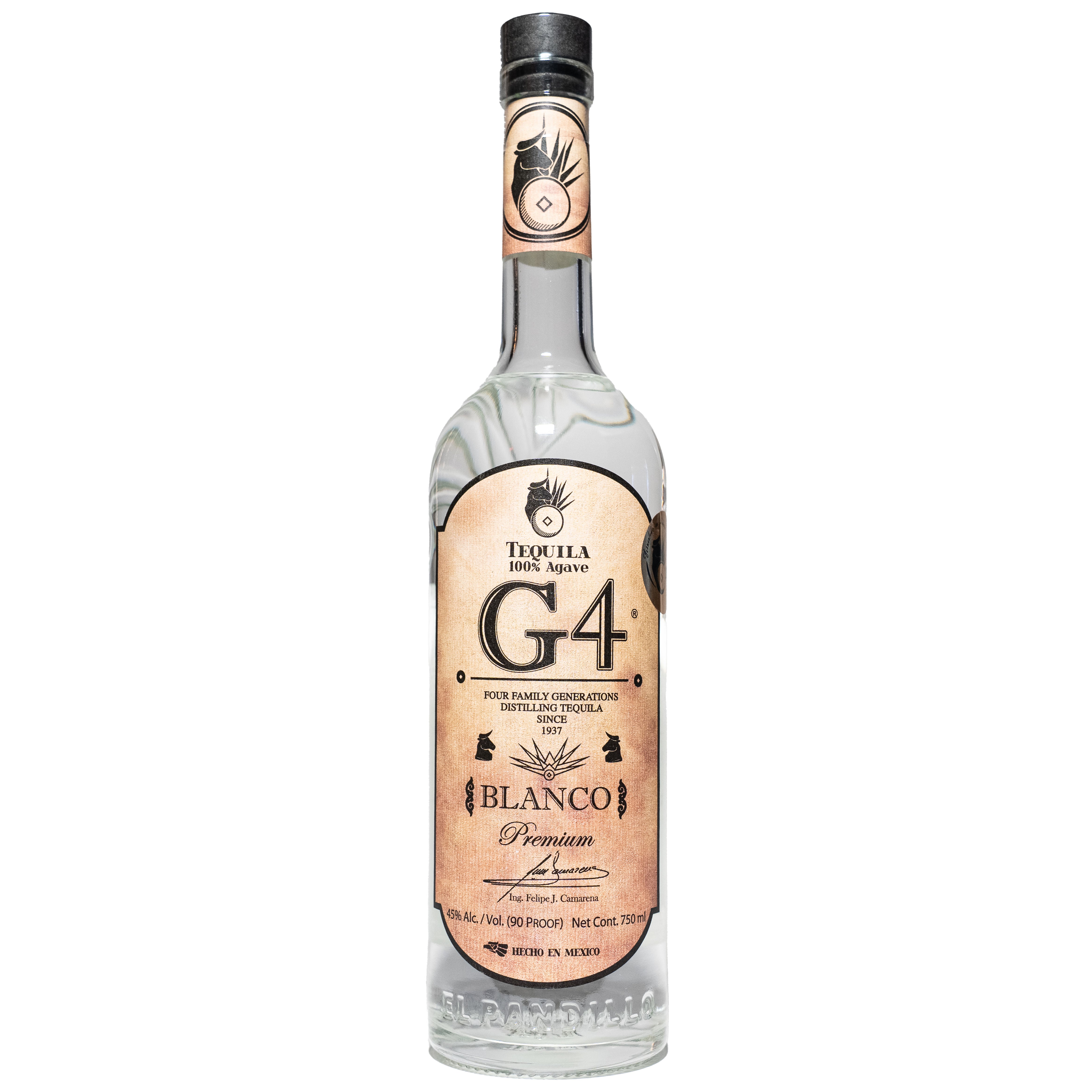 G4 Blanco Tequila | 90 Proof | 750ml
