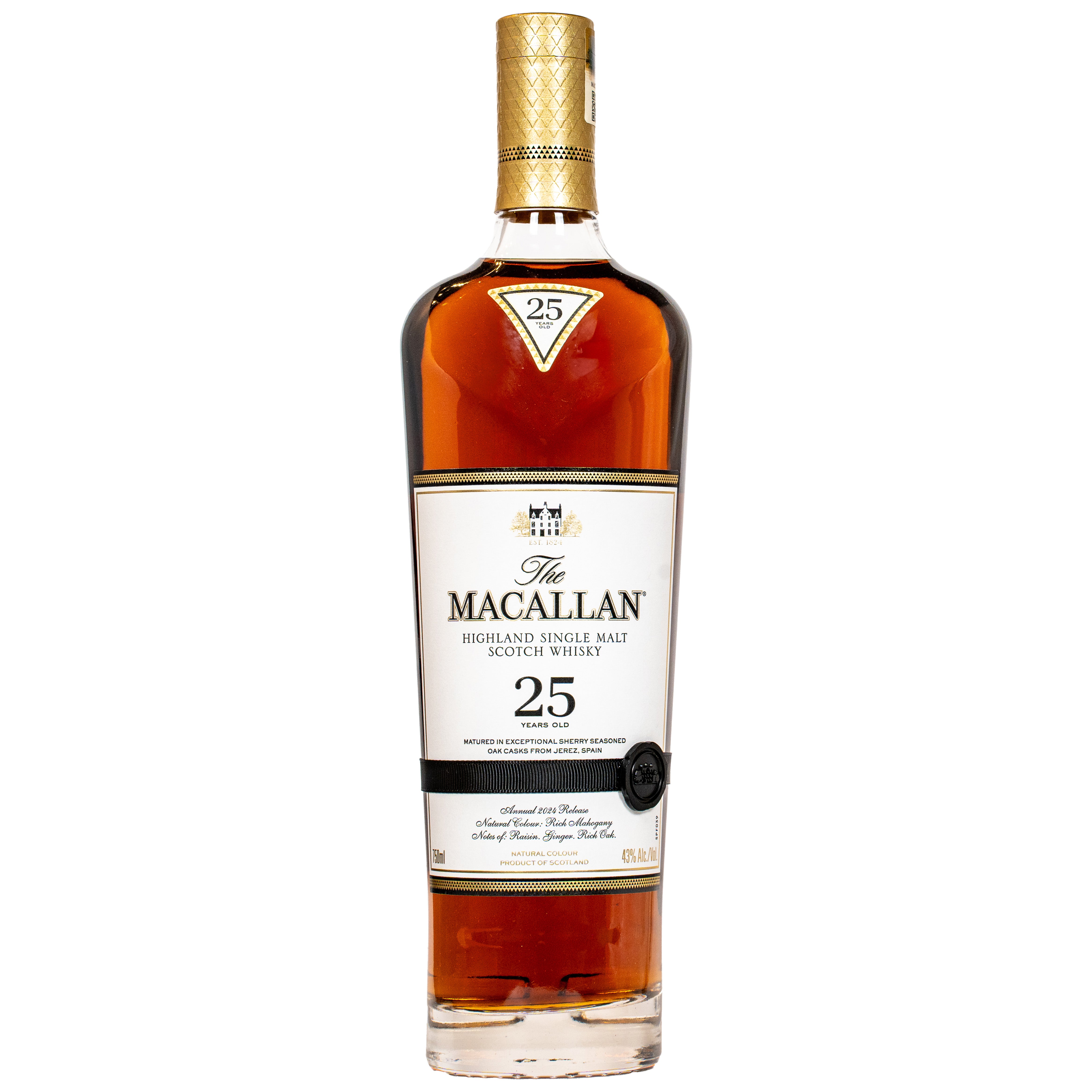 Macallan 25 Year | Single Malt Scotch Whisky | 750ml
