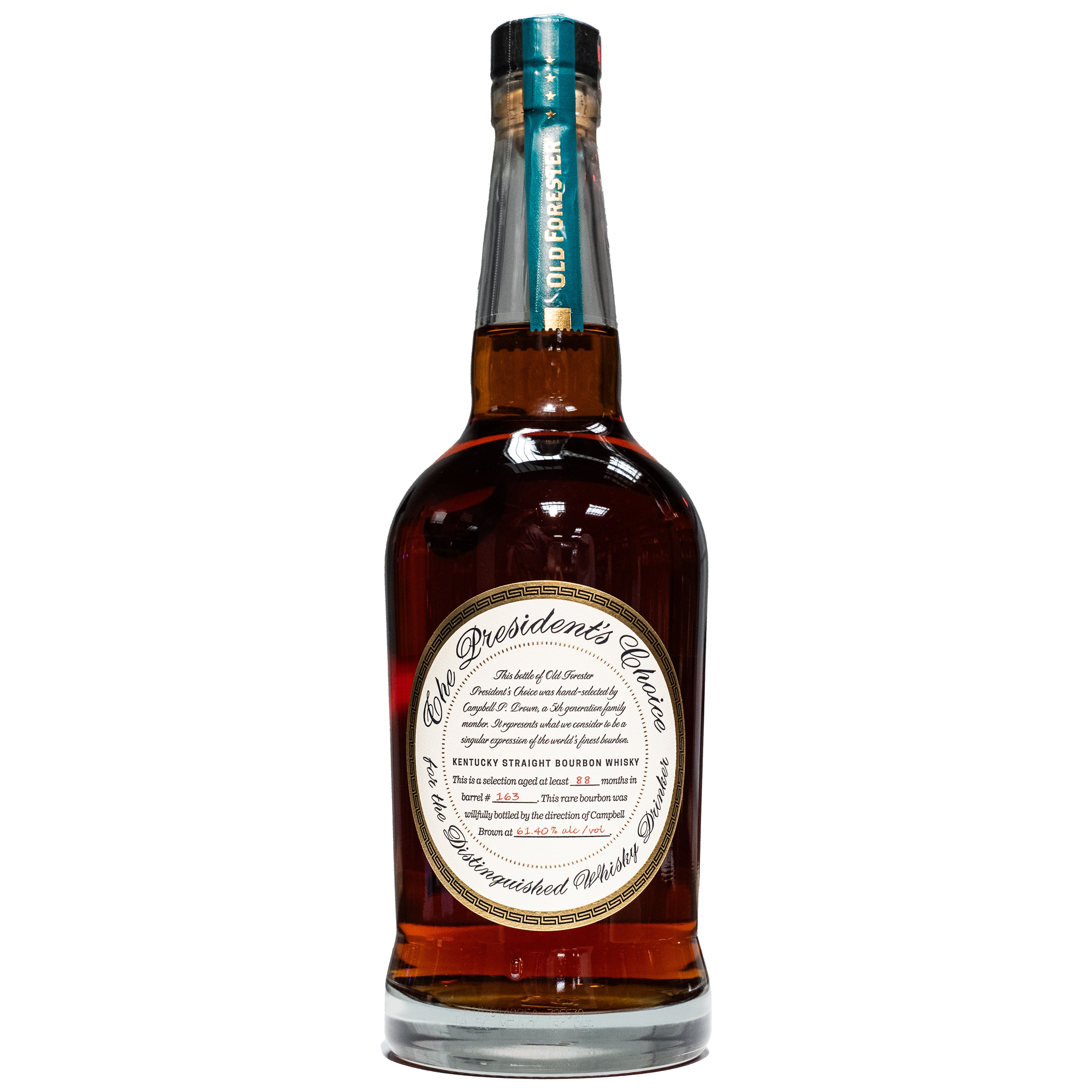 Old Forester President’s Choice Barrel No. 163 | 88 Months Aged | 750ml