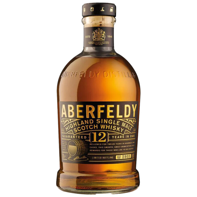 Aberfeldy 12 Year Old Single Malt Scotch Whisky 750ml bottle