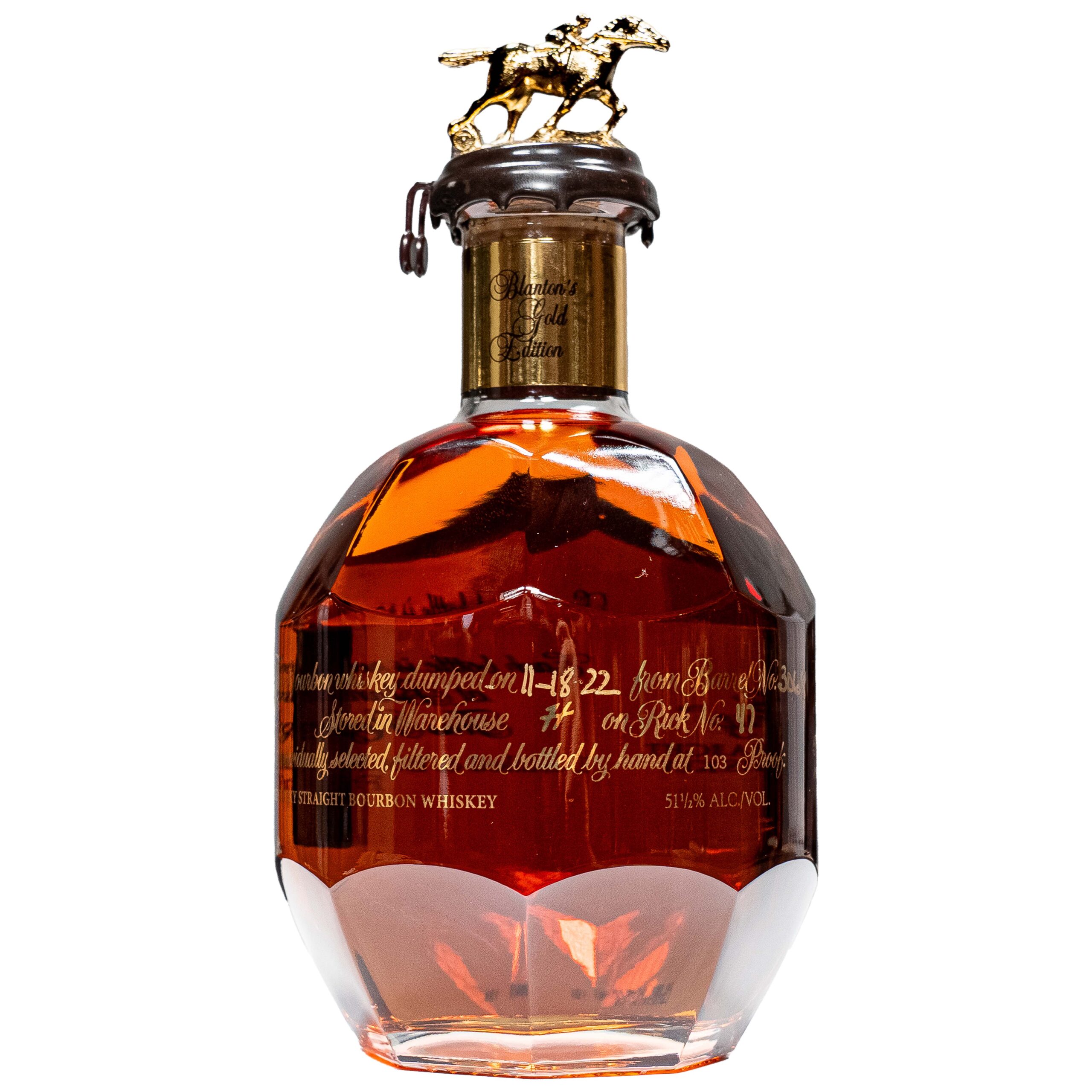 Blanton’s Gold Bourbon 750ml bottle