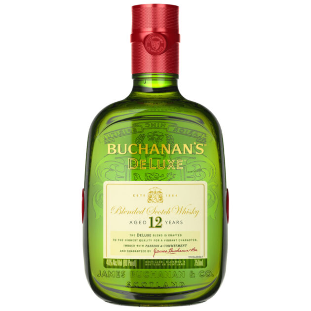 Buchanan’s 12 Year Deluxe Blended Scotch Whisky 750ml bottle