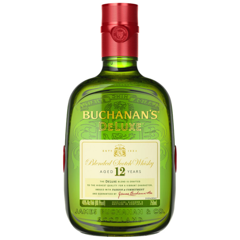 Buchanan’s 12 Year Deluxe Blended Scotch Whisky 750ml bottle