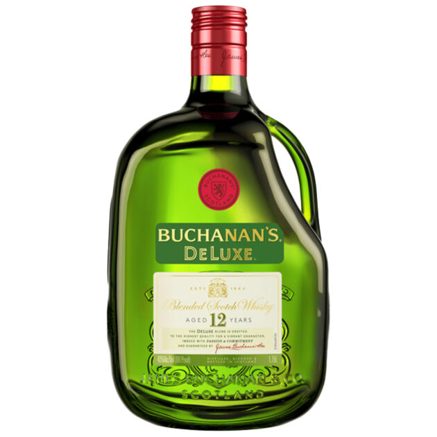 Buchanan’s Deluxe 12 Year Blended Scotch Whisky 1.75L bottle