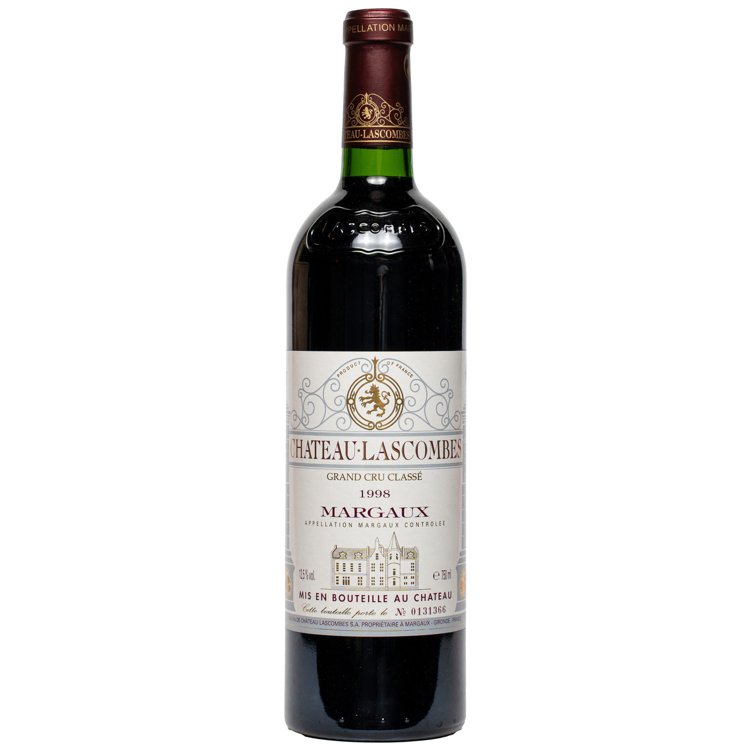 Château Lascombes 1998 Grand Cru Classé Margaux Bordeaux 750ml bottle