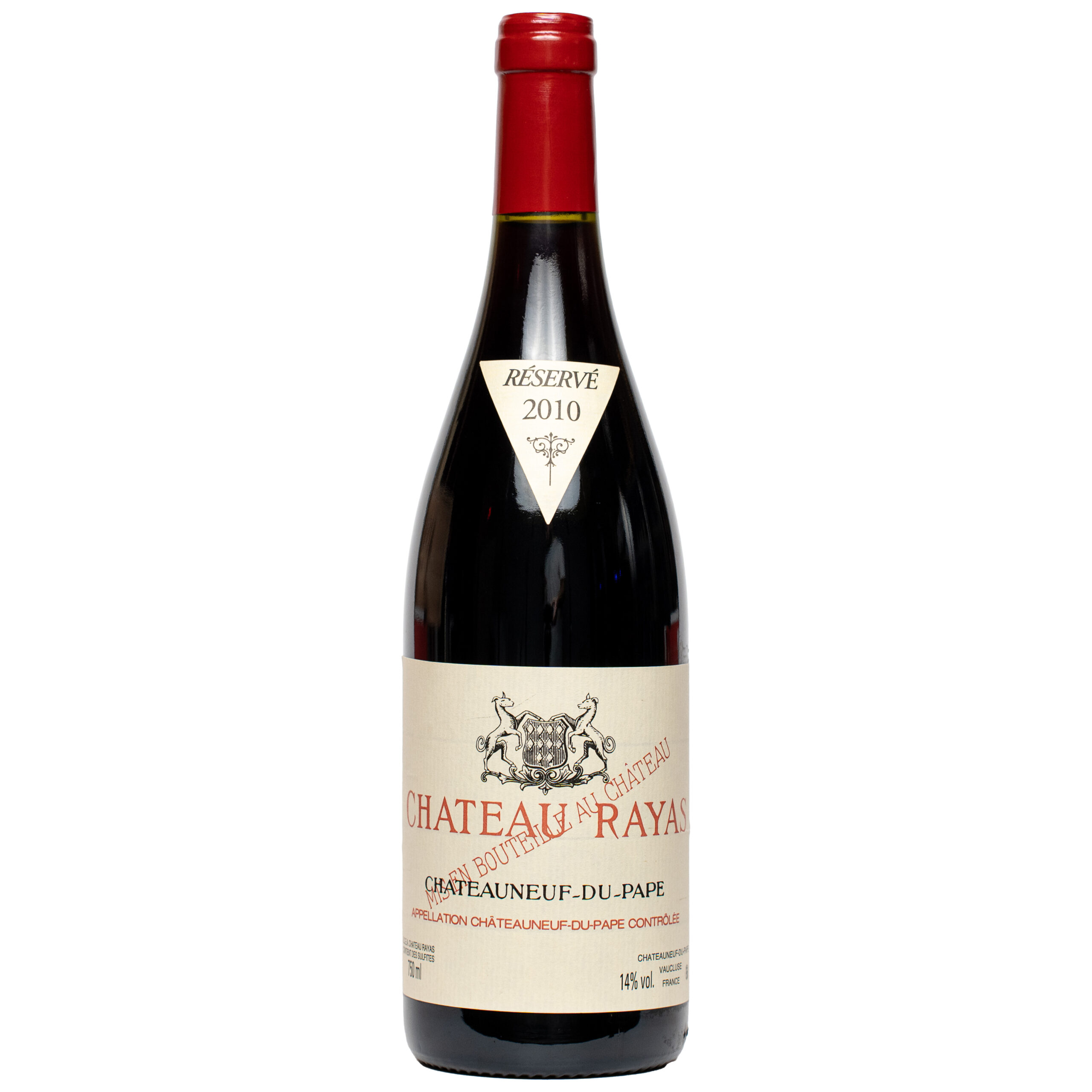 Château Rayas 2010 Châteauneuf-du-Pape Réserve 750ml bottle
