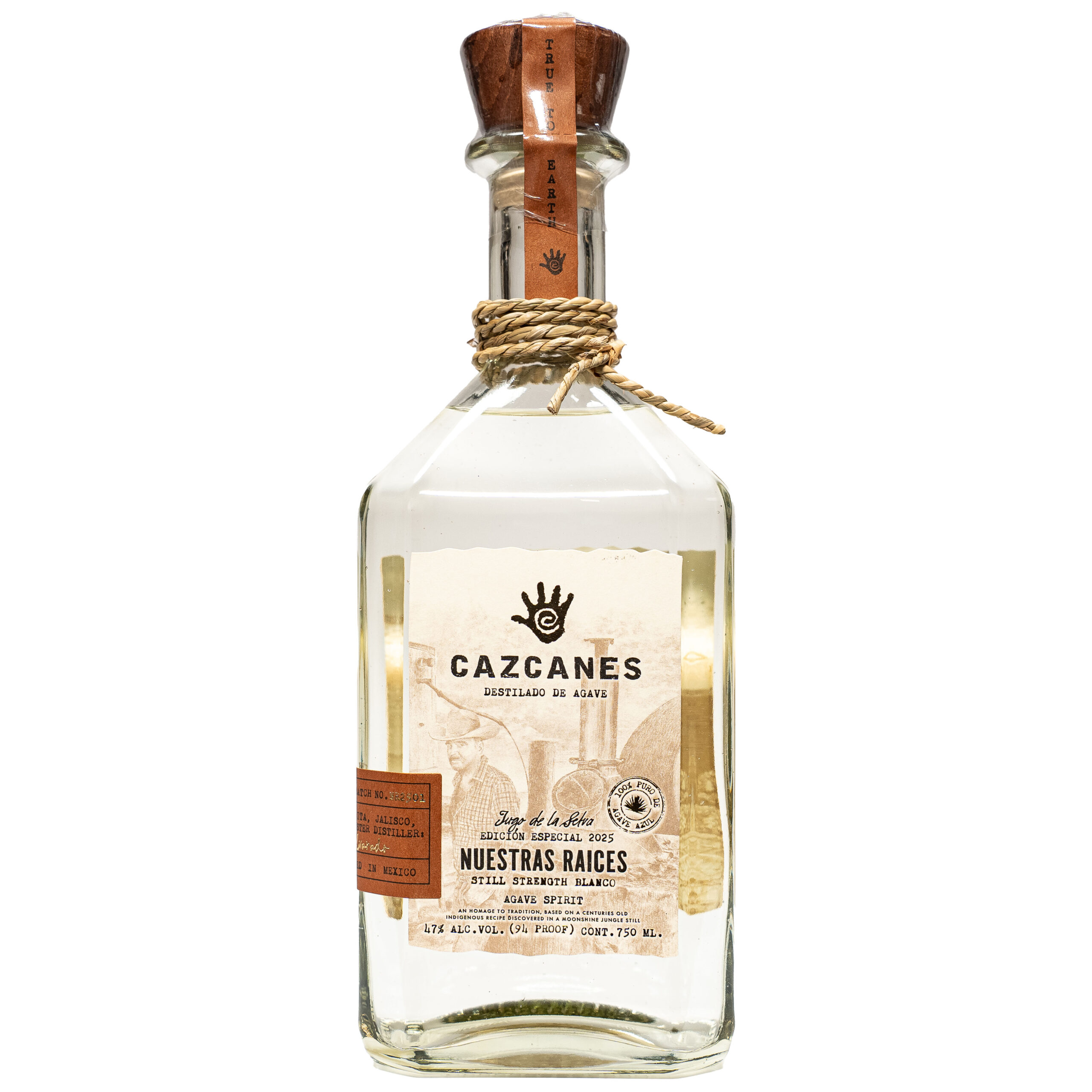Cazcanes Nuestras Raíces Jungle Juice Blanco Tequila 2025 750ml bottle