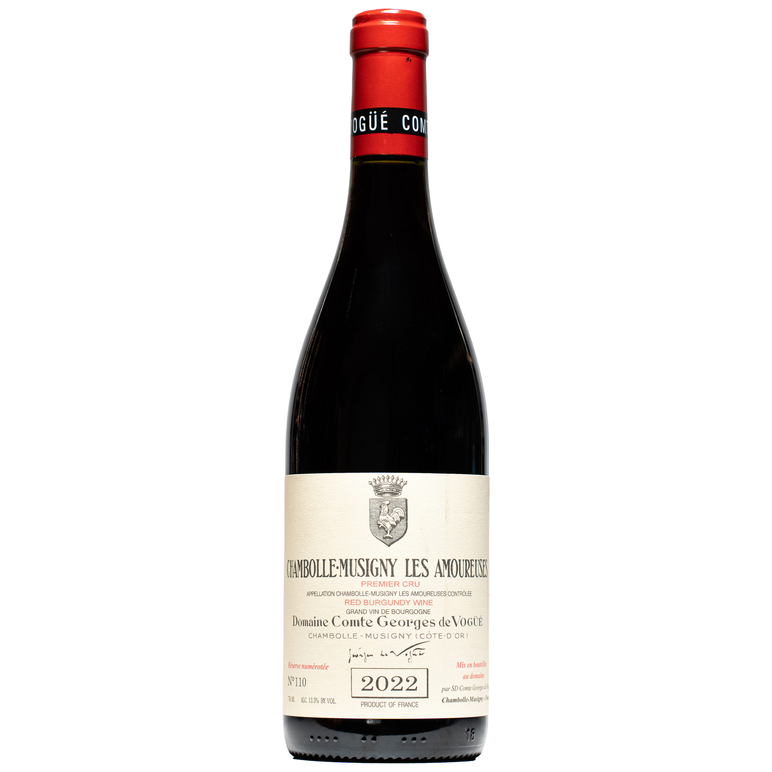 Domaine Comte Georges de Vogüé 2022 Les Amoureuses Chambolle-Musigny Premier Cru 750ml bottle