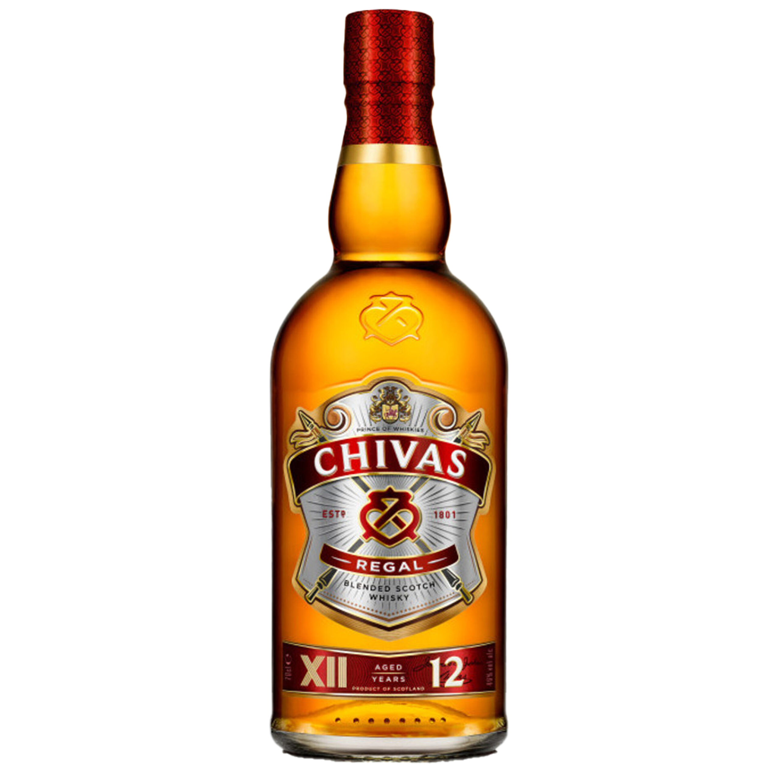 Chivas Regal 12 Year Blended Scotch Whisky 750ml bottle