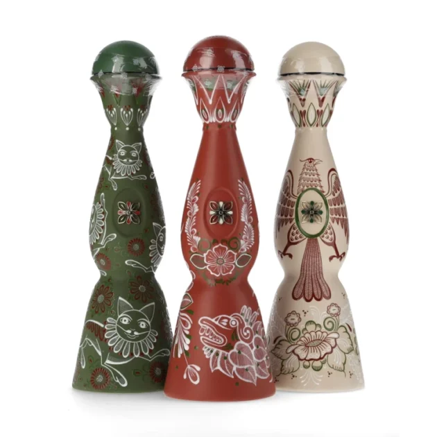 Clase Azul Master Artisans Jimón López Family Extra Añejo Tequila 1L 3-pack ceramic bottles