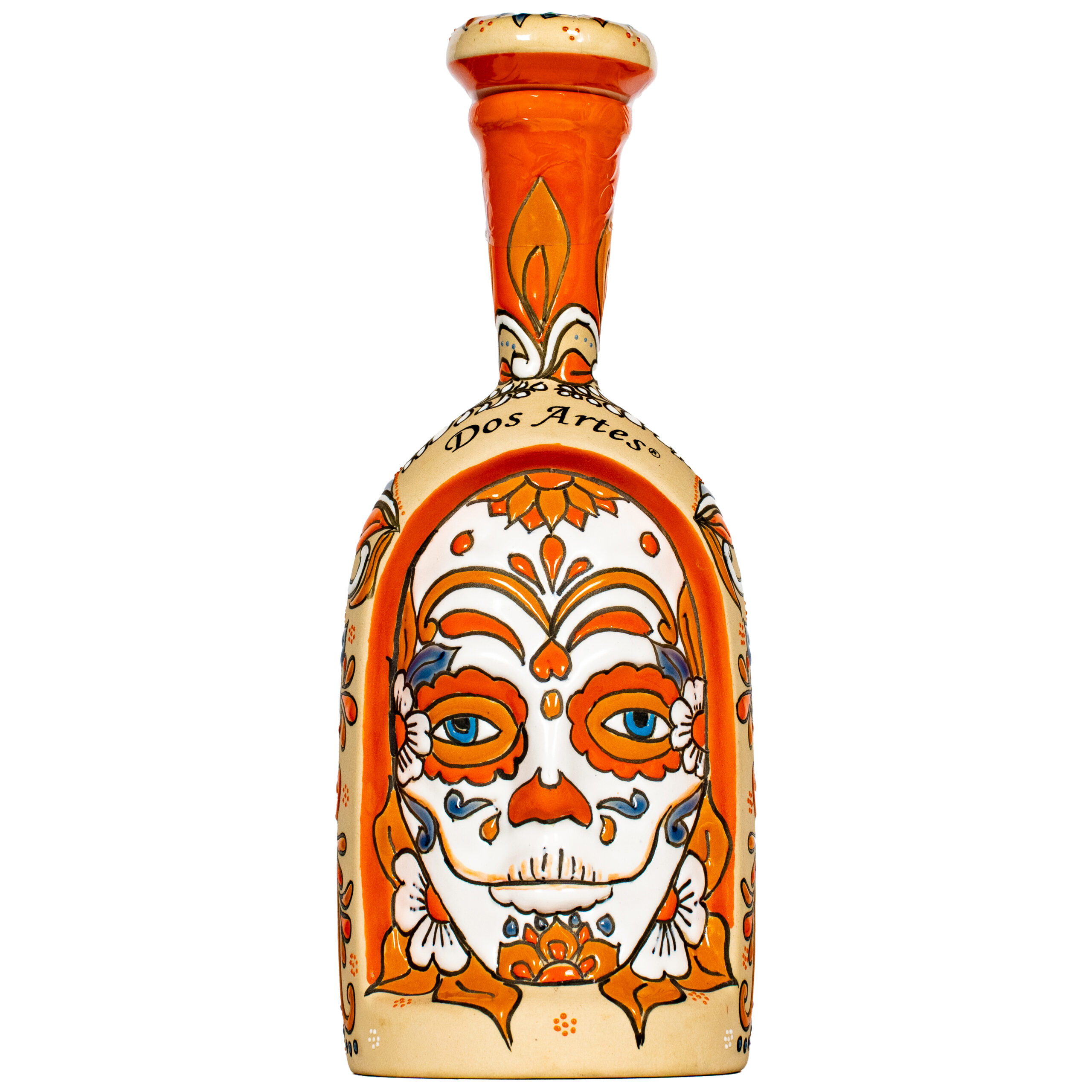 2024 Dos Artes Calavera Limited Edition Joven Tequila 1L ceramic bottle