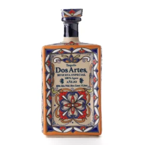 Dos Artes Añejo Tequila 1L ceramic bottle