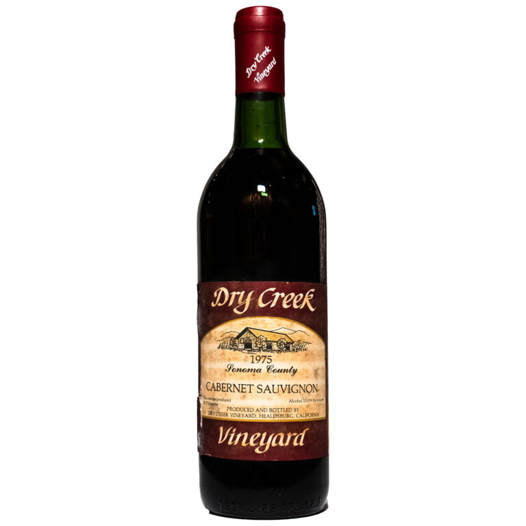 Dry Creek Vineyard 1975 Cabernet Sauvignon Sonoma County 750ml bottle