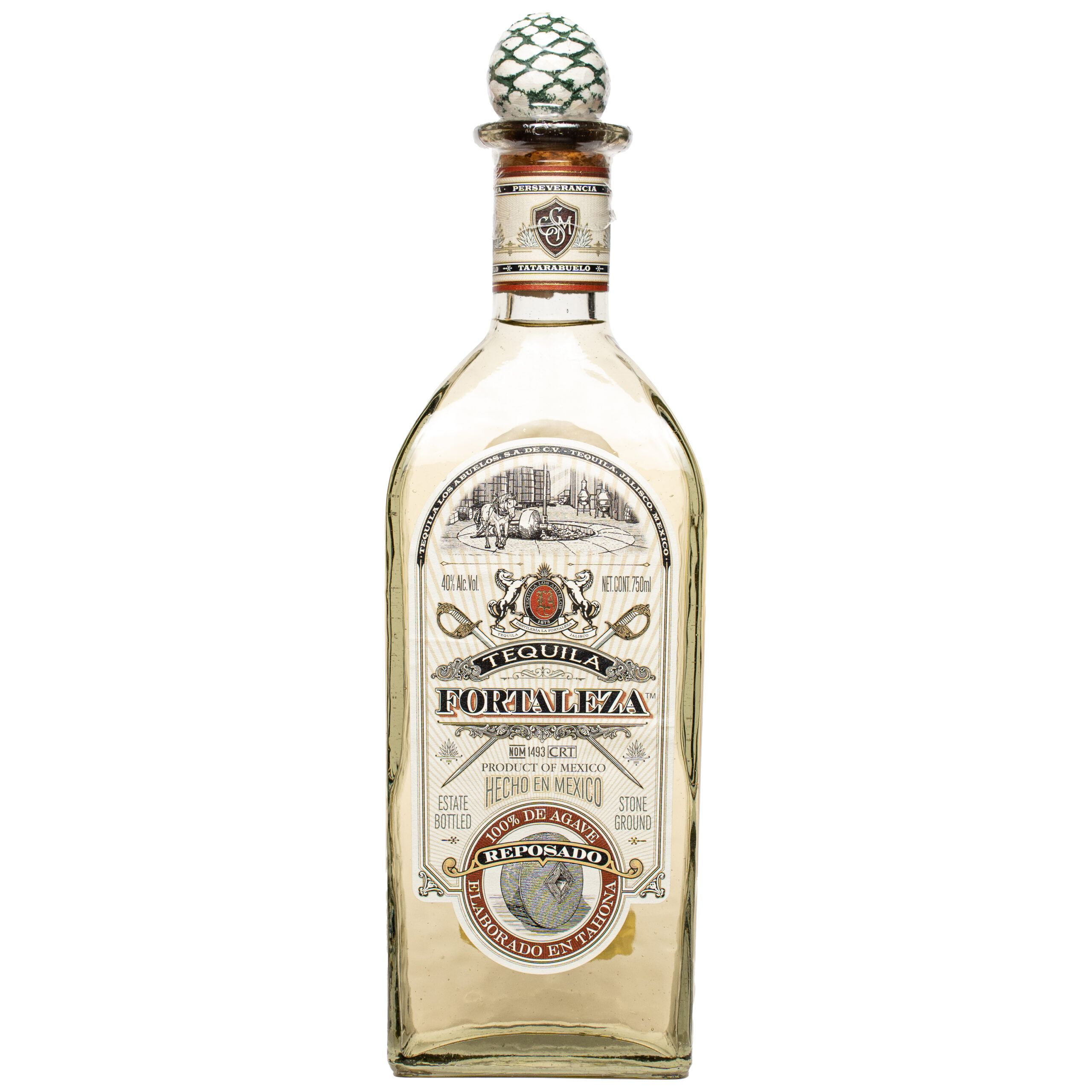 Fortaleza Reposado Tequila 750ml bottle