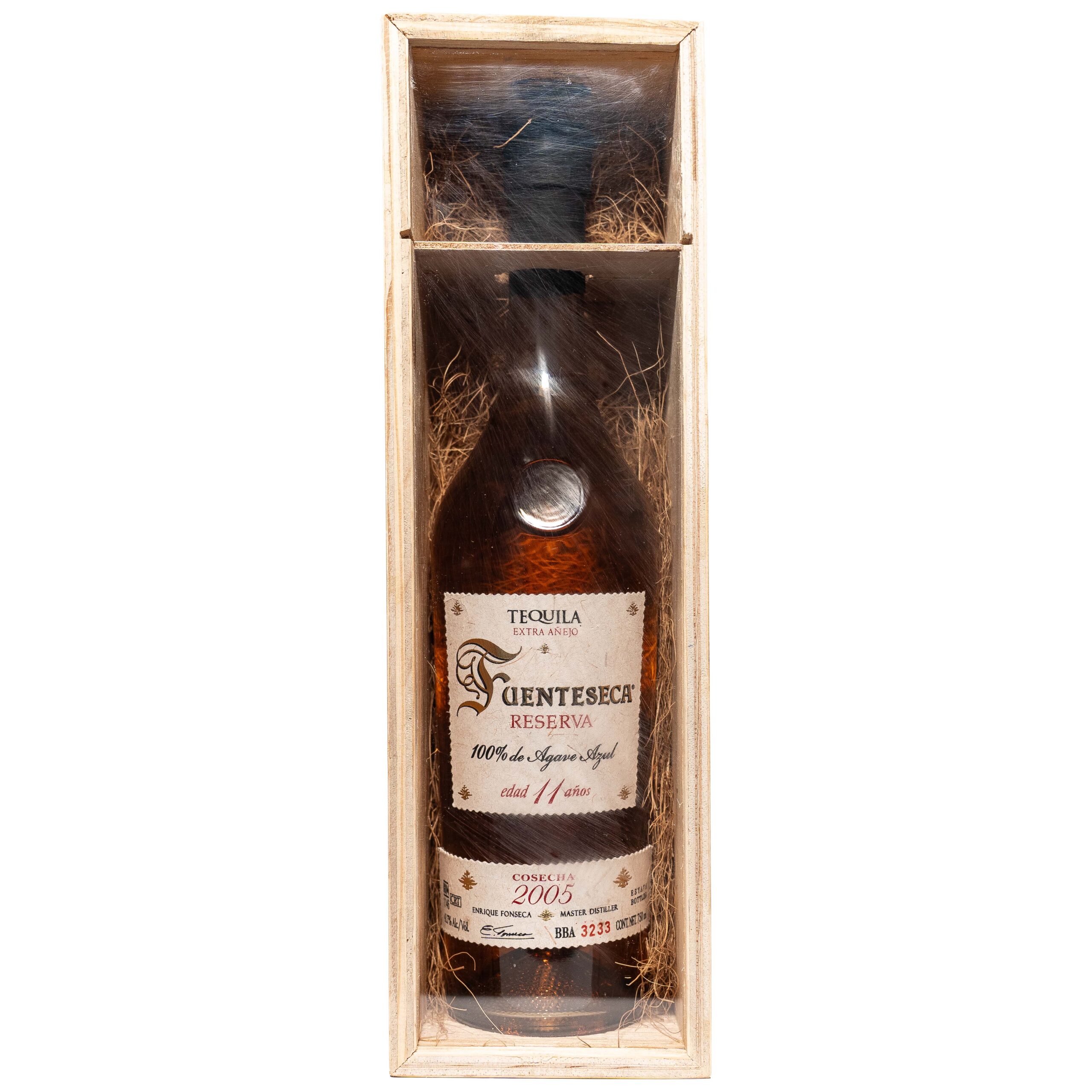 Fuenteseca Extra Añejo 11 Year Tequila 750ml bottle