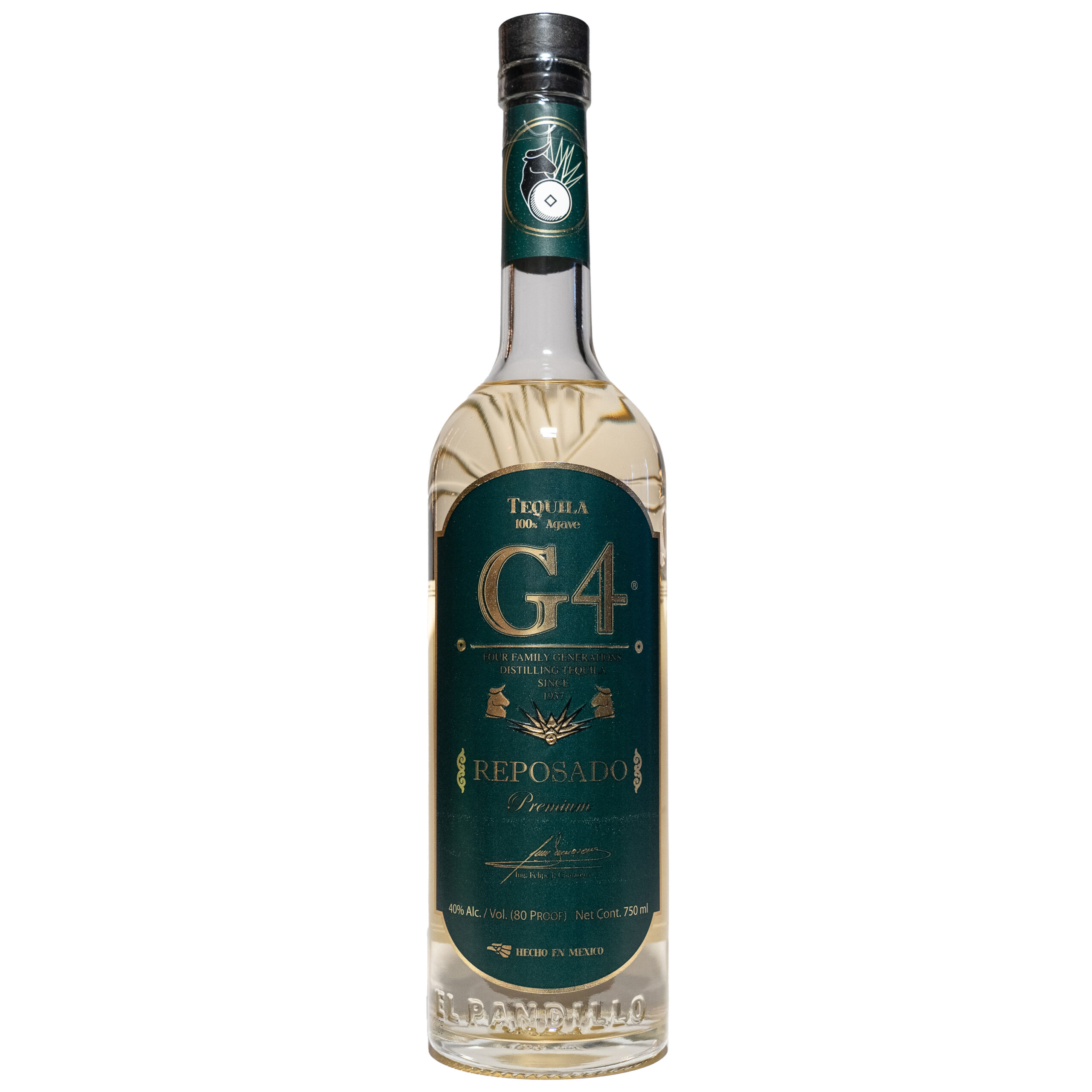 G4 Reposado Tequila 750ml bottle