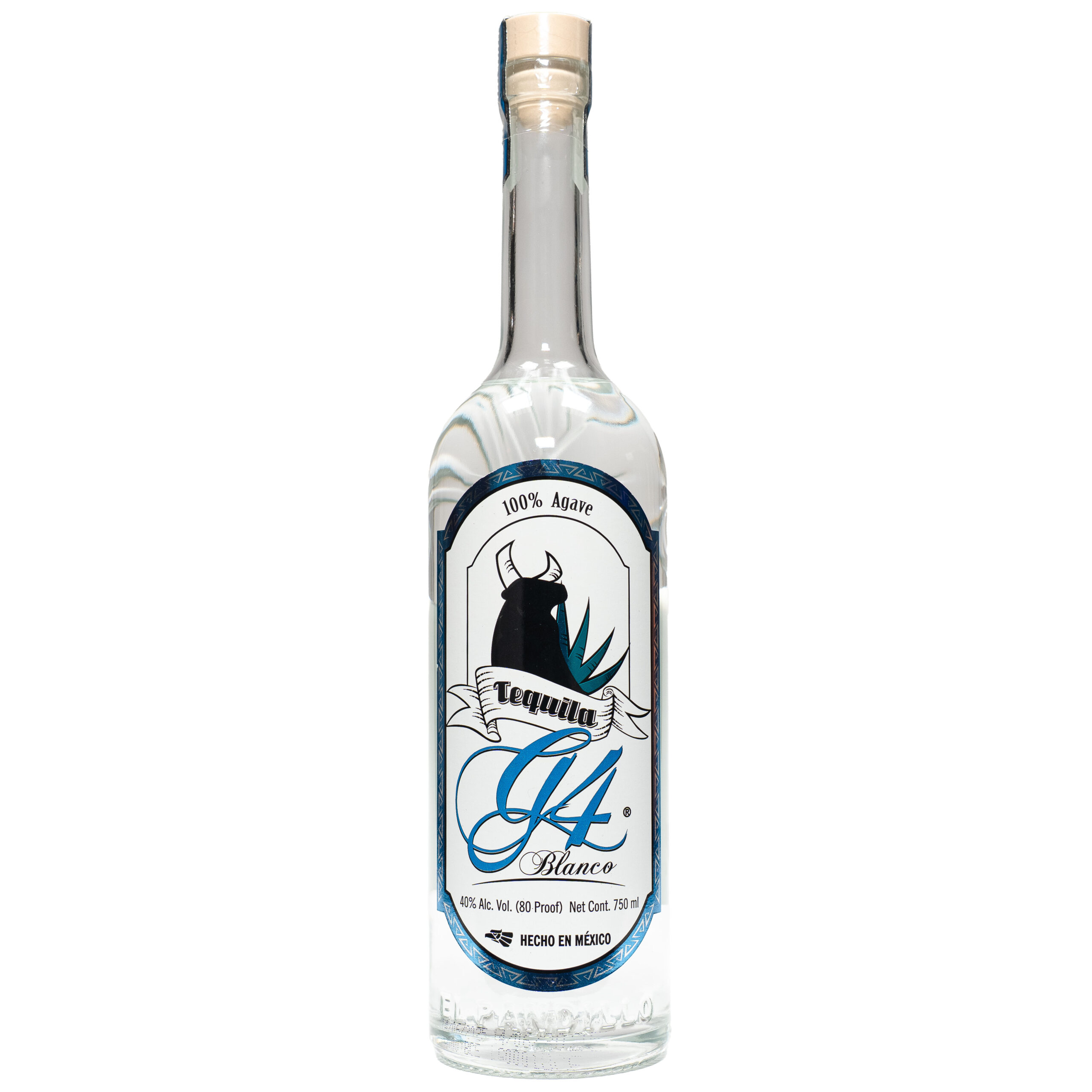 G4 Blanco Throwback Edition Tequila 750ml bottle