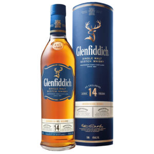 Glenfiddich 14 Year Bourbon Barrel Reserve Single Malt Whisky 750ml bottle