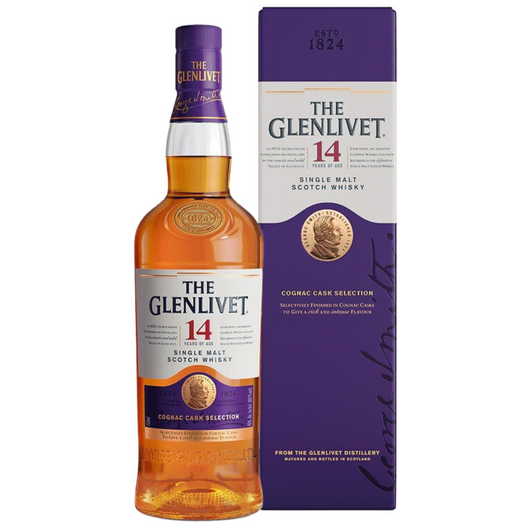 The Glenlivet 14 Year Cognac Cask Selection Single Malt Whisky 750ml bottle
