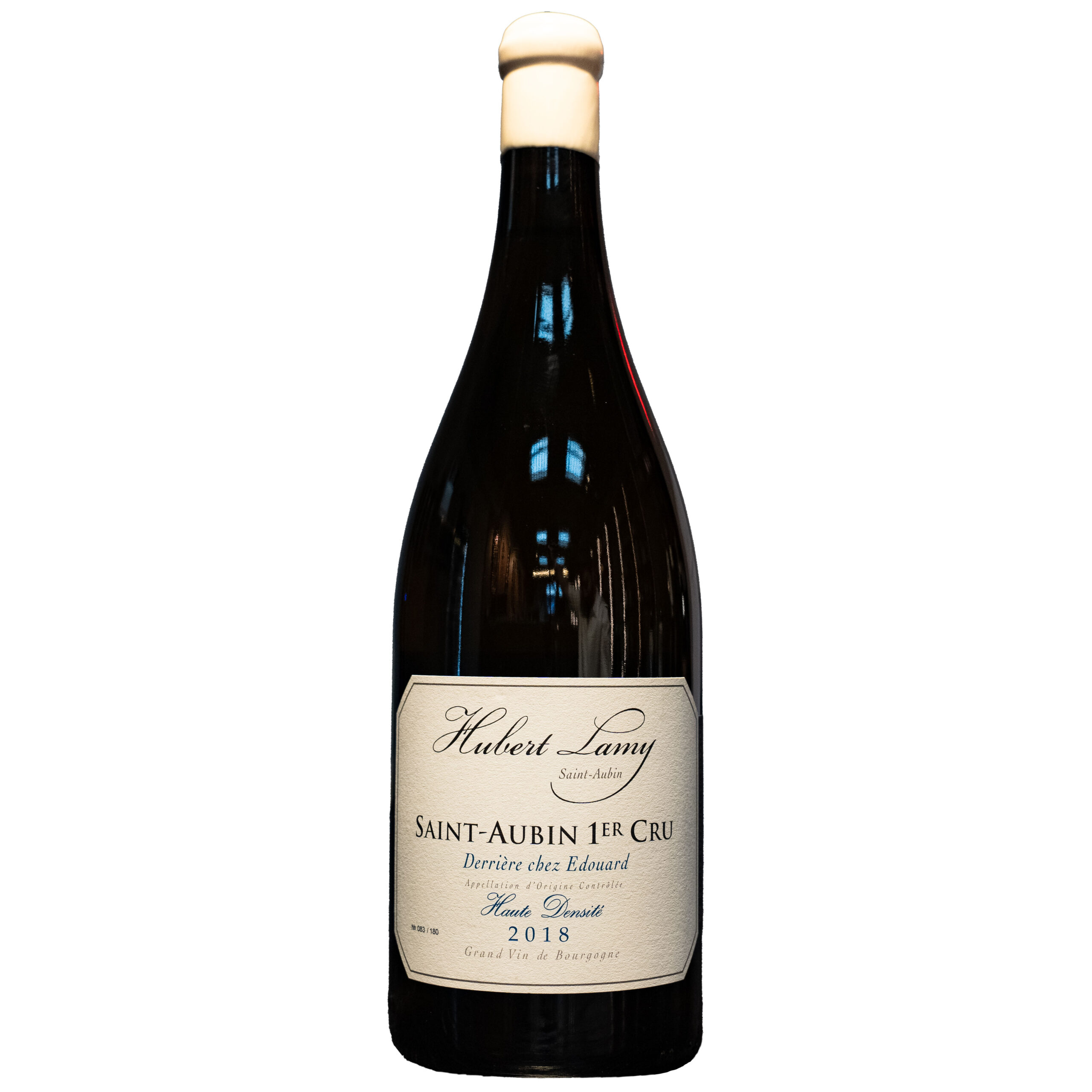 Domaine Hubert Lamy 2018 Derrière Chez Edouard Haute Densité Saint-Aubin Premier Cru Magnum 1.5L bottle