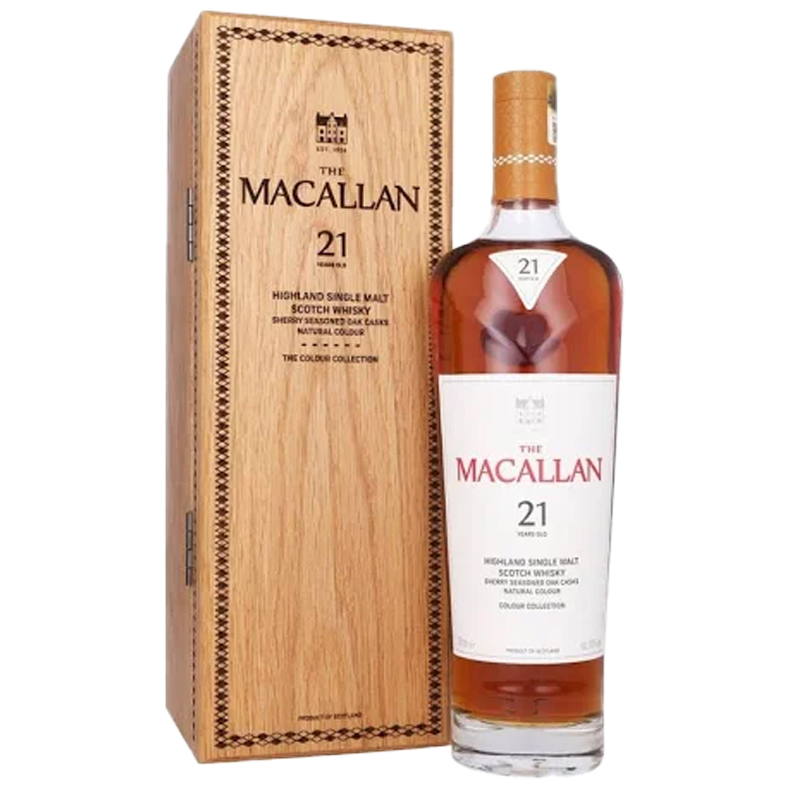 Macallan 21 Year Old The Colour Collection Single Malt Scotch Whisky 750ml bottle