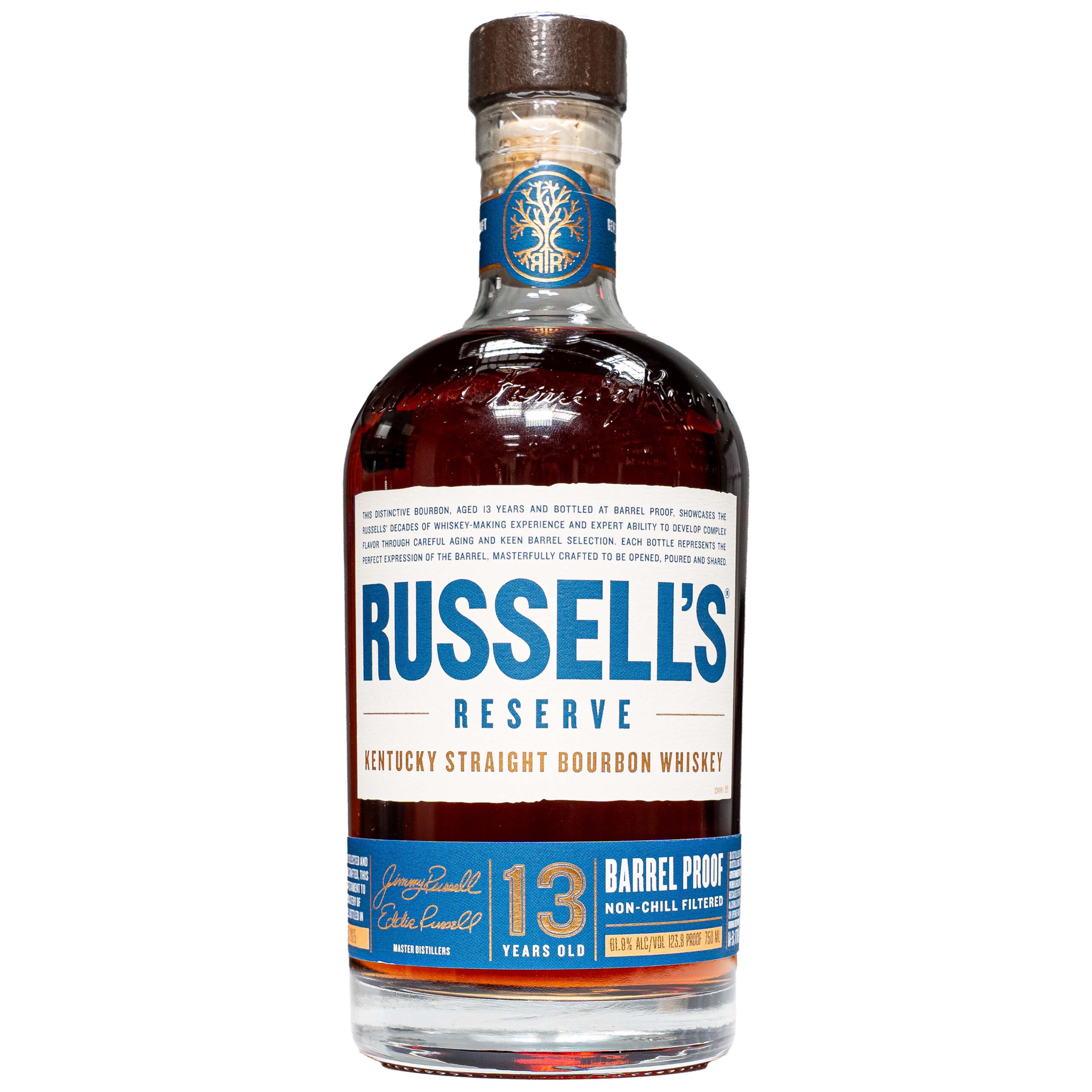 Russell’s Reserve 13 Year Old Kentucky Straight Bourbon Whiskey 750ml bottle
