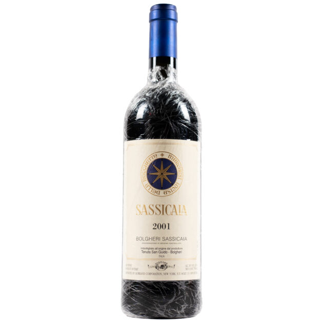 2001 Sassicaia Tenuta San Guido Bolgheri DOC 750ml bottle