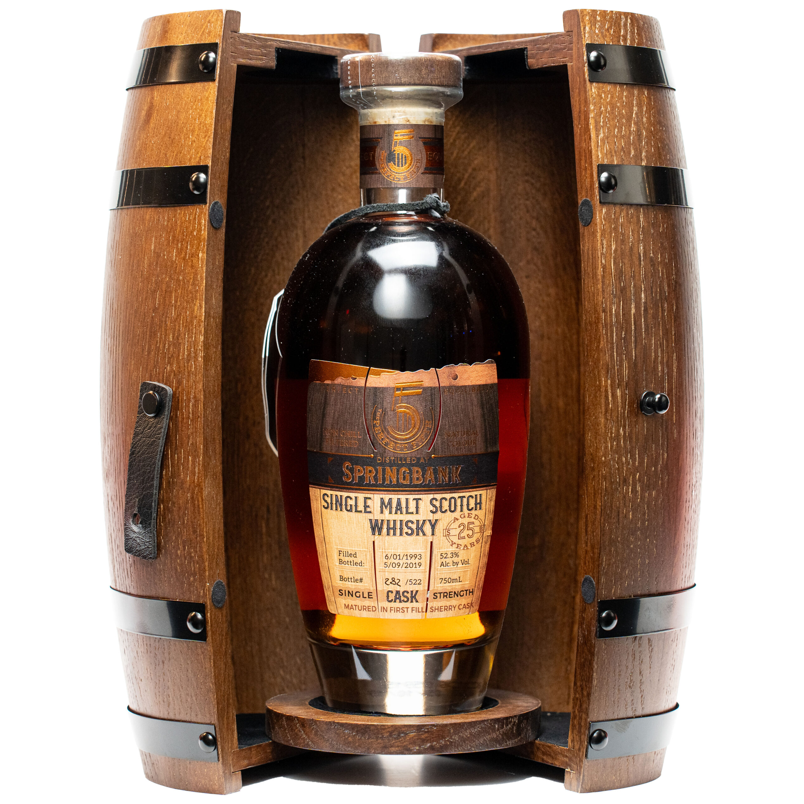 The Perfect Fifth Springbank 25 Year Old Single Malt Scotch Whisky 750ml bottle