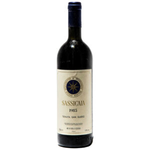 Sassicaia 1985 Tenuta San Guido Bolgheri DOC 750ml bottle