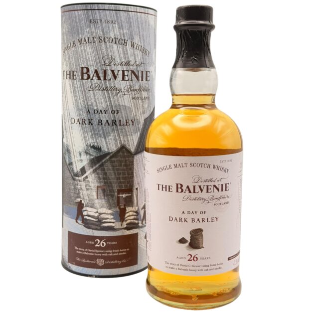 he Balvenie 26 Year Old A Day of Dark Barley Single Malt Scotch Whisky 700ml bottle