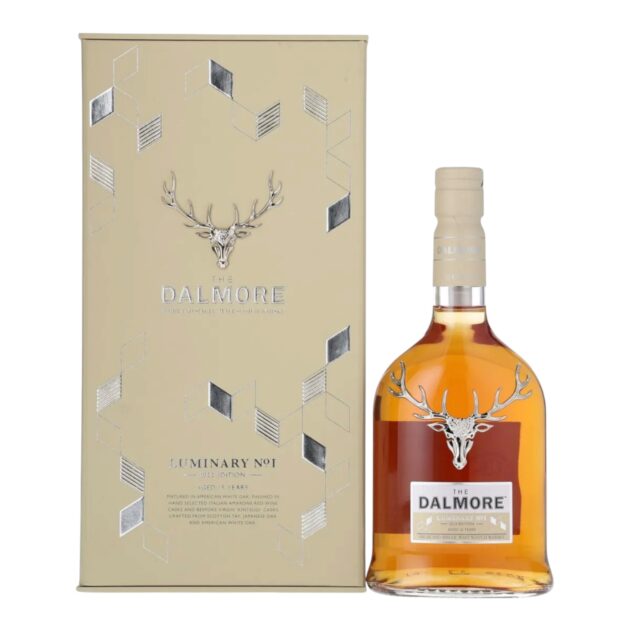 The Dalmore Luminary No. 1 2022 Edition 15 Year Old Highland Single Malt Scotch Whisky 750ml bottle with presentation box
