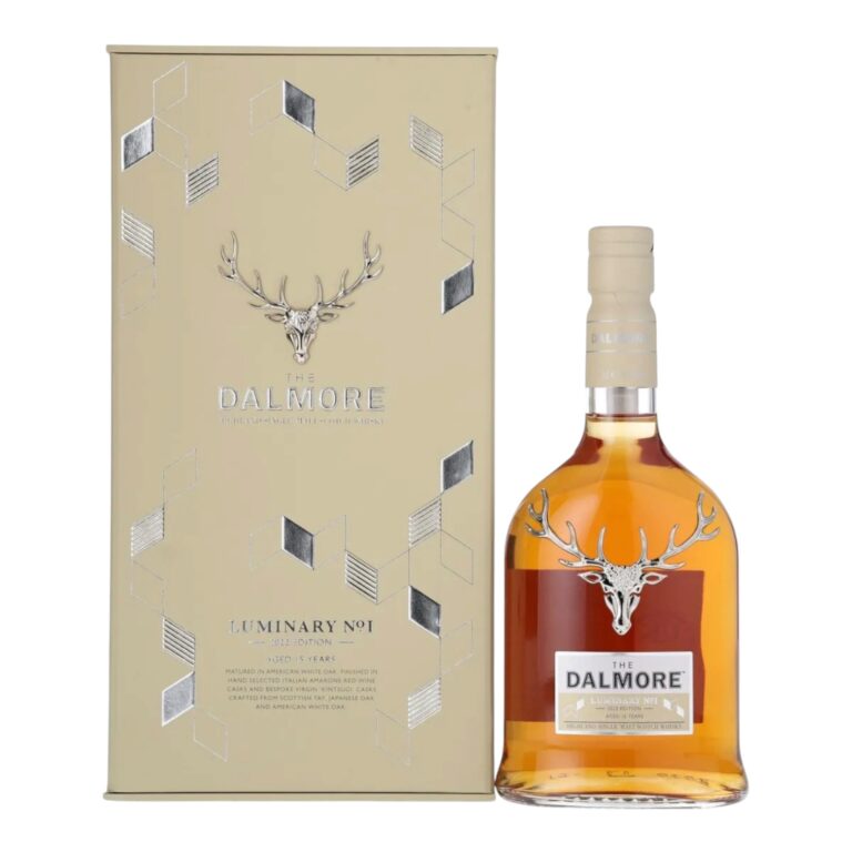 The Dalmore Luminary No. 1 2022 Edition 15 Year Old Highland Single Malt Scotch Whisky 750ml bottle with presentation box