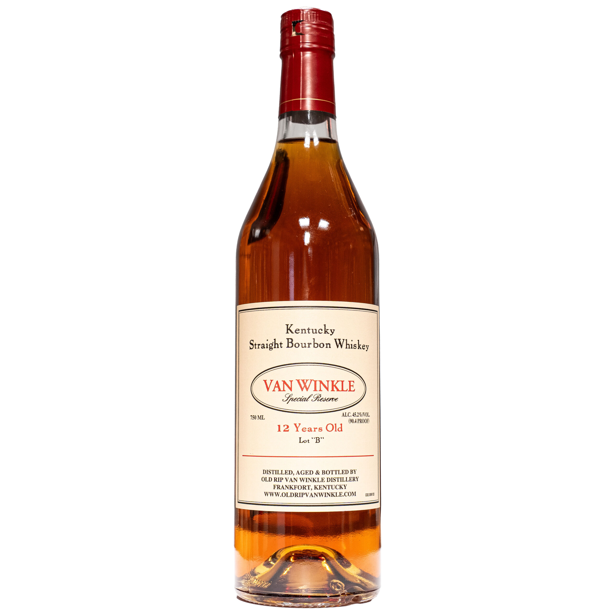 Pappy Van Winkle 12 Year Lot B Kentucky Straight Bourbon 750ml bottle