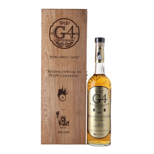 G4 Tequila Extra Añejo 750ml bottle