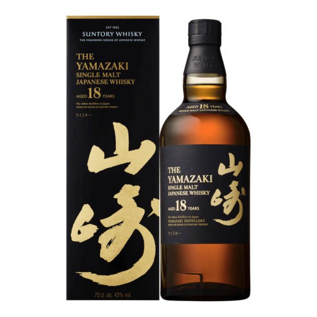 The Yamazaki 18 Year Old Single Malt Whisky 750ml bottle