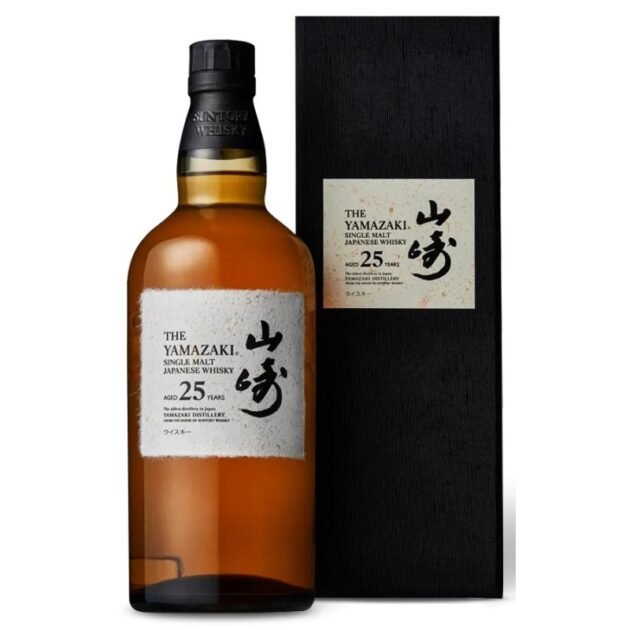 The Yamazaki 25 Year Old Single Malt Whisky 750ml bottle