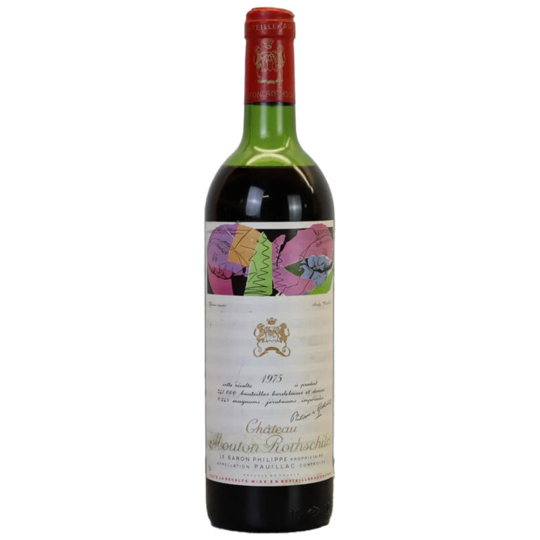 1975 Château Mouton Rothschild Pauillac Premier Grand Cru Classé 750ml bottle