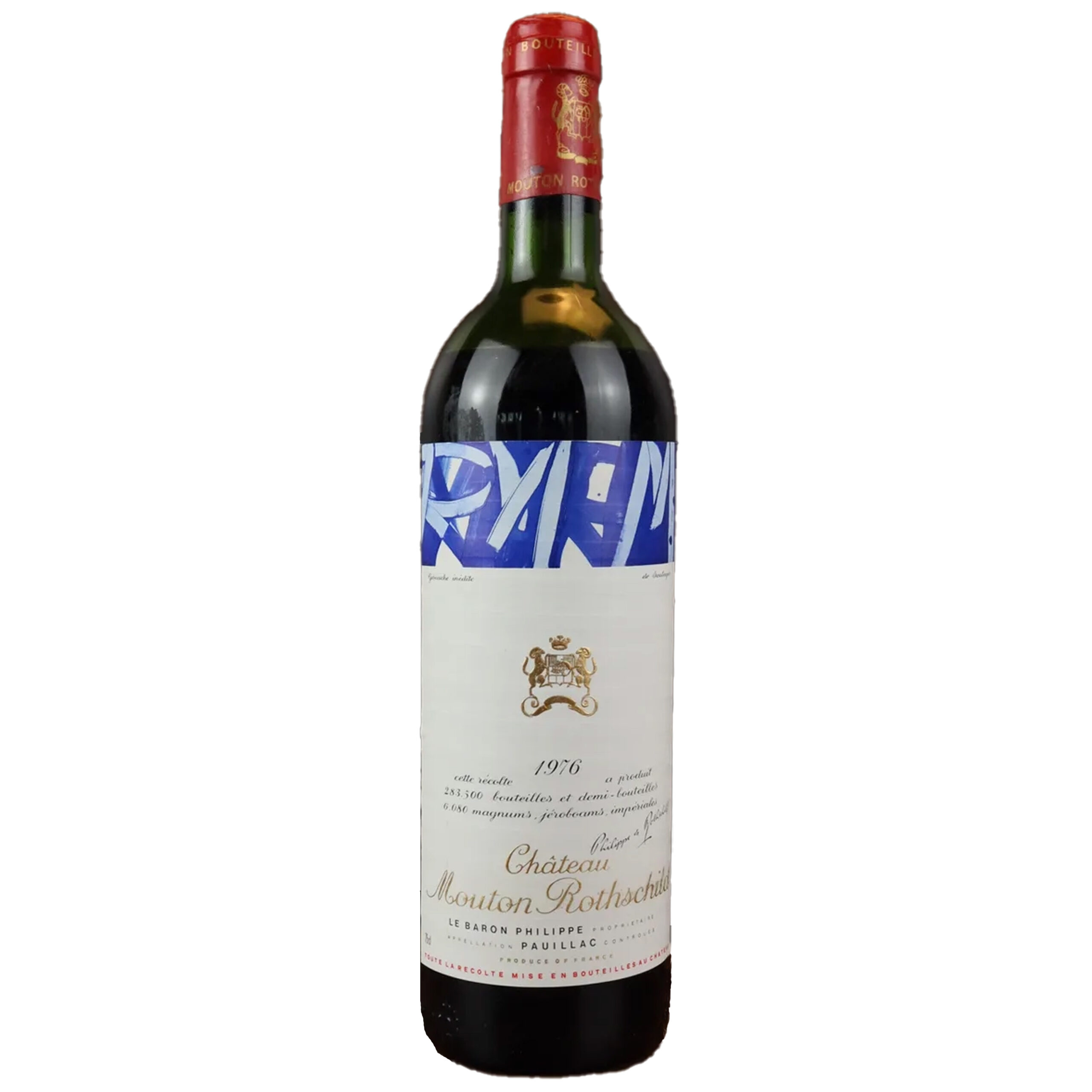 1976 Château Mouton Rothschild Pauillac Premier Grand Cru Classé 750ml bottle