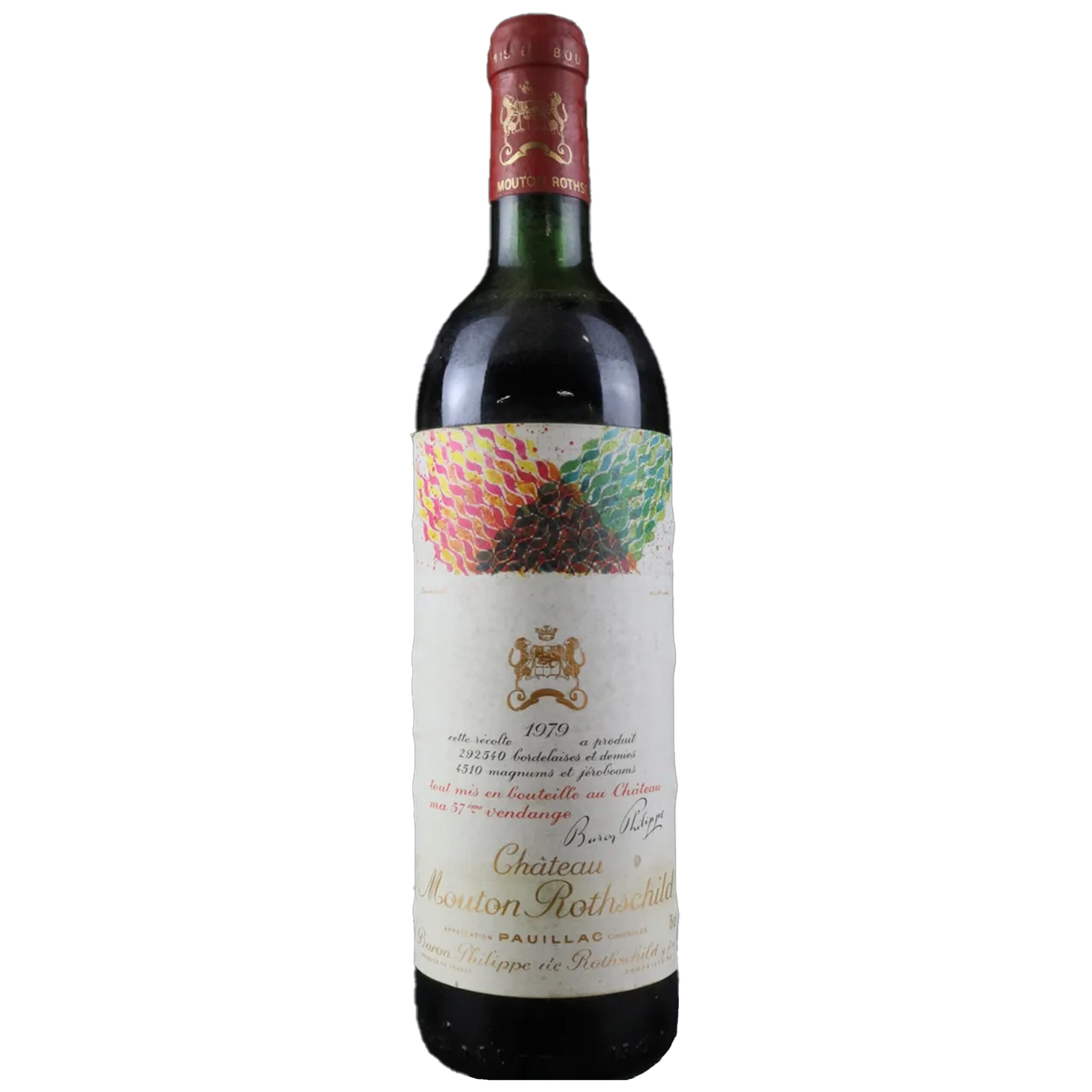 1979 Château Mouton Rothschild Pauillac Premier Grand Cru Classé 750ml bottle