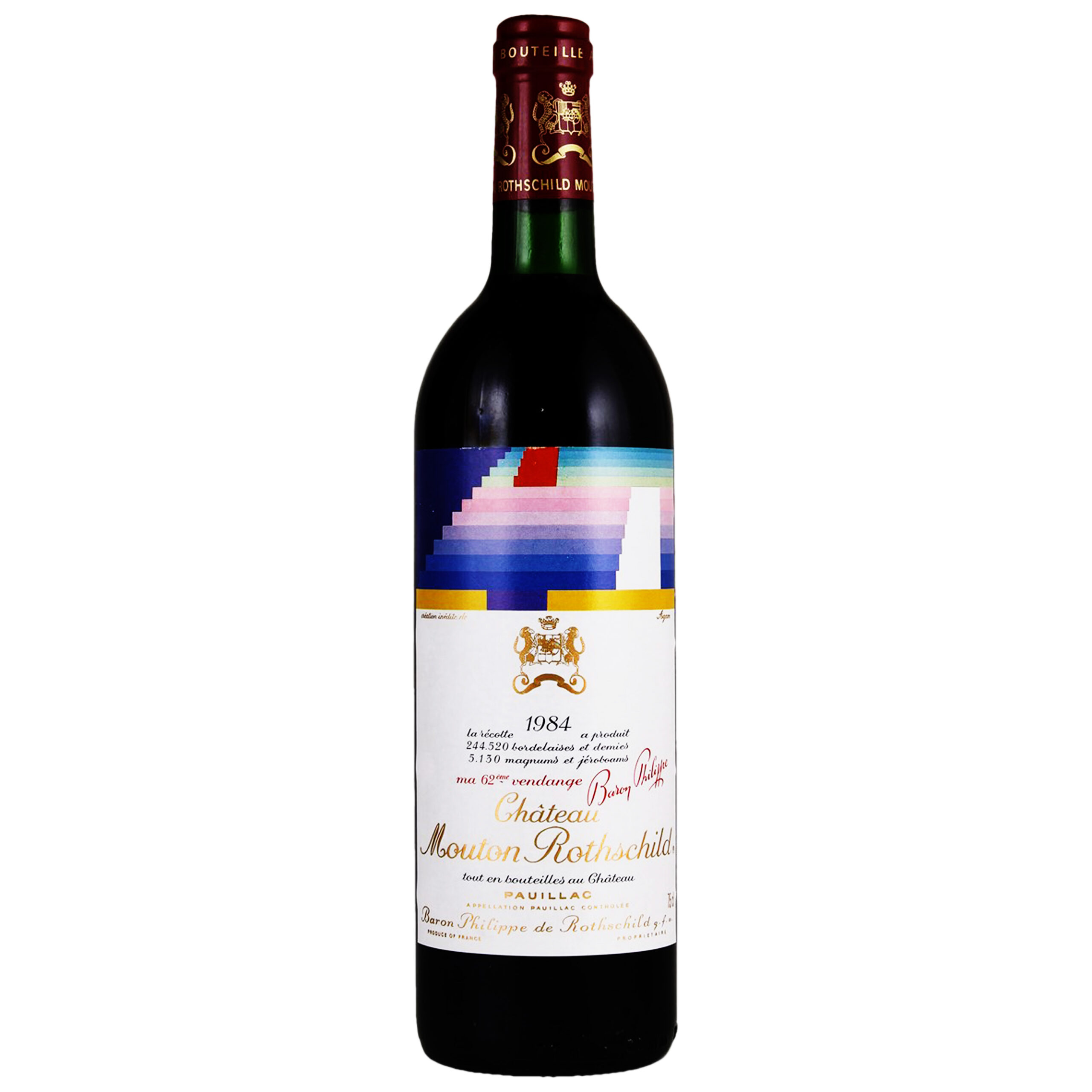 1984 Château Mouton Rothschild Pauillac Premier Grand Cru Classé 750ml bottle