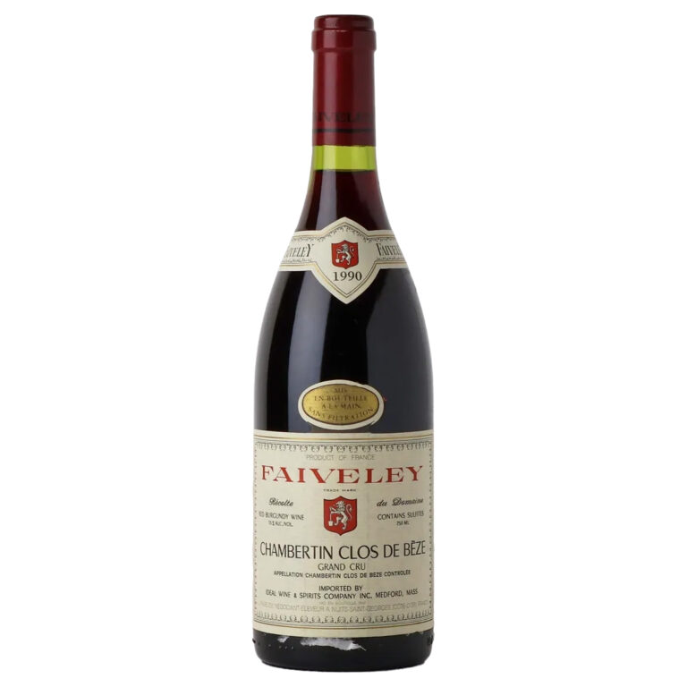1990 Domaine Faiveley Chambertin Clos de Bèze Grand Cru Burgundy 750ml bottle