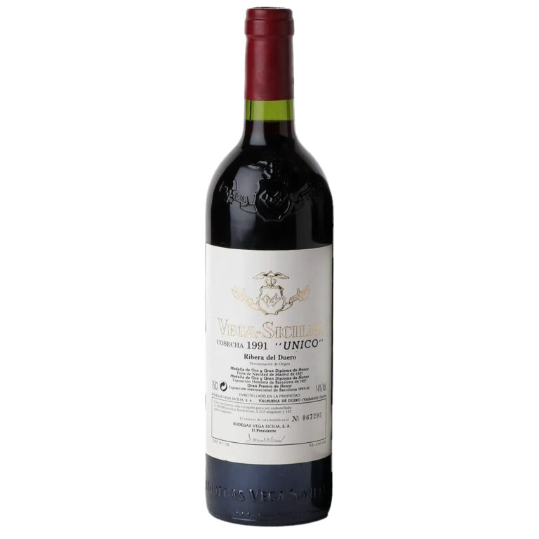 1991 Vega Sicilia Único Gran Reserva Ribera del Duero 750ml bottle