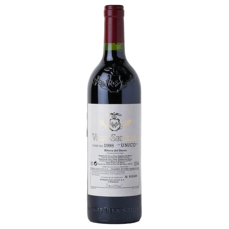 1998 Vega Sicilia Único Gran Reserva Ribera del Duero 750ml bottle