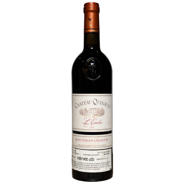 1999 Château Quinault L'Enclos Saint-Émilion Grand Cru Bordeaux 750ml bottle