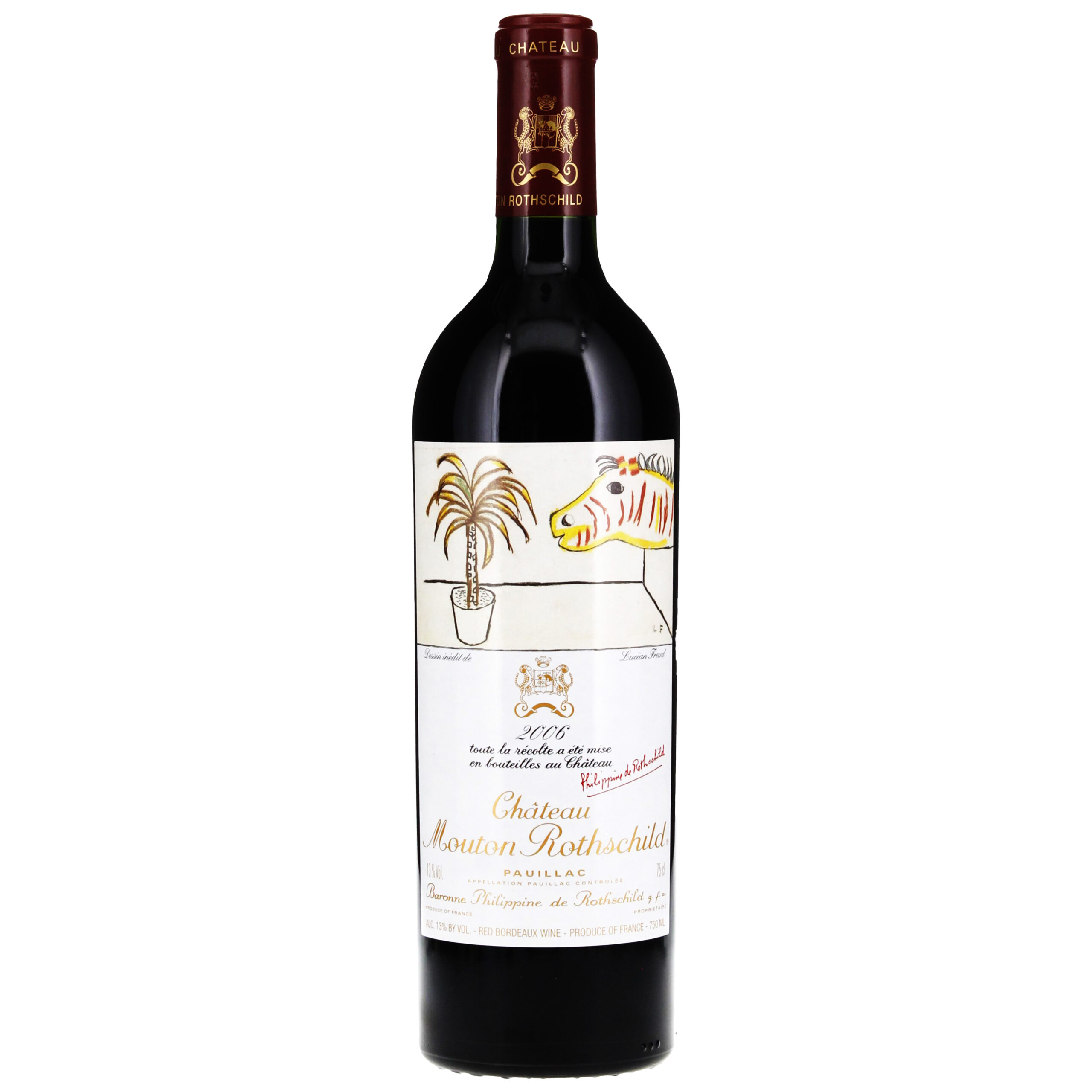 2006 Château Mouton Rothschild Pauillac Premier Grand Cru Classé 750ml bottle