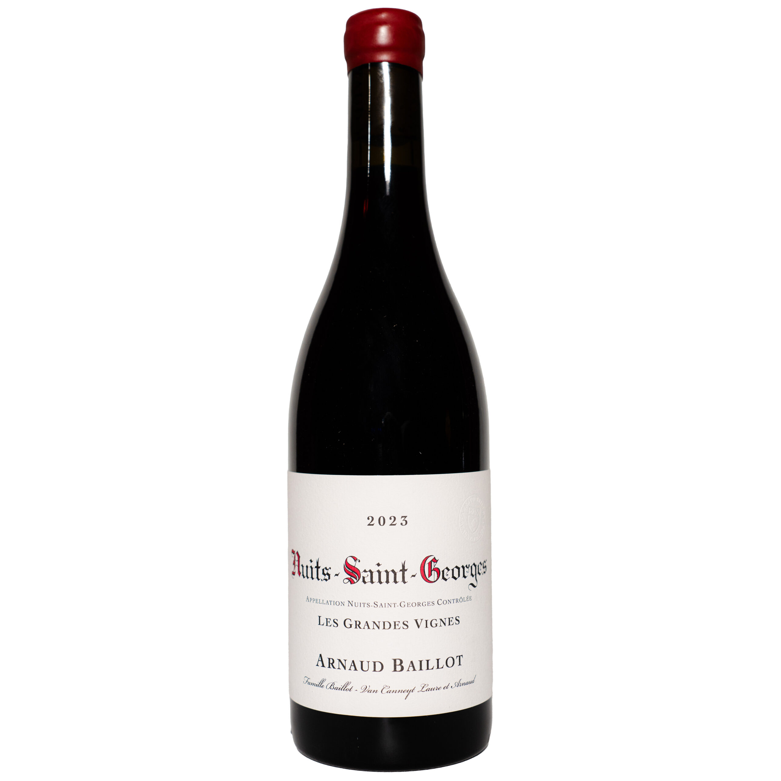 2023 Arnaud Baillot Nuits-Saint-Georges Les Grandes Vignes Burgundy 750ml bottle