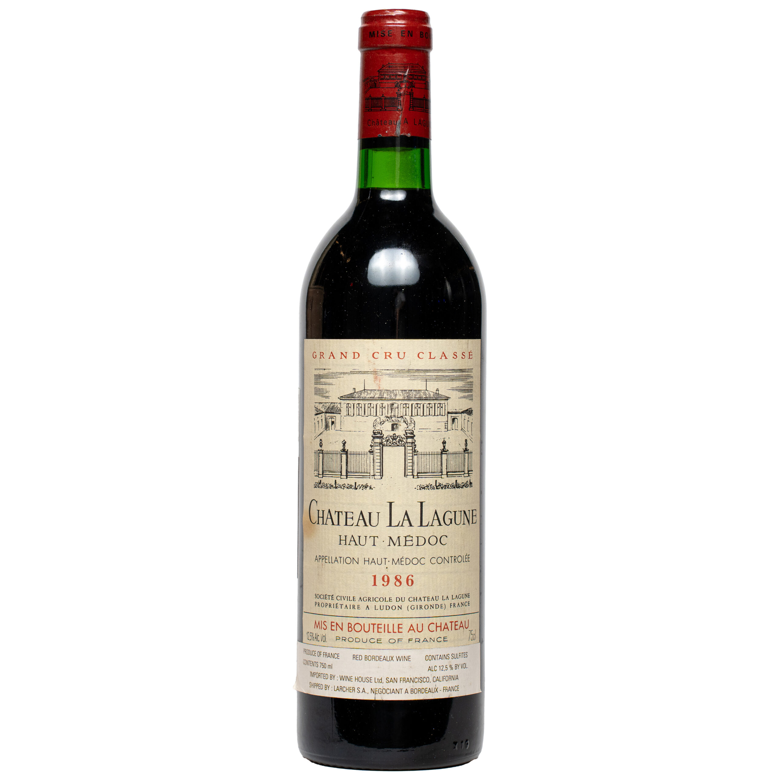 1986 Château La Lagune Haut-Médoc Bordeaux 750ml bottle