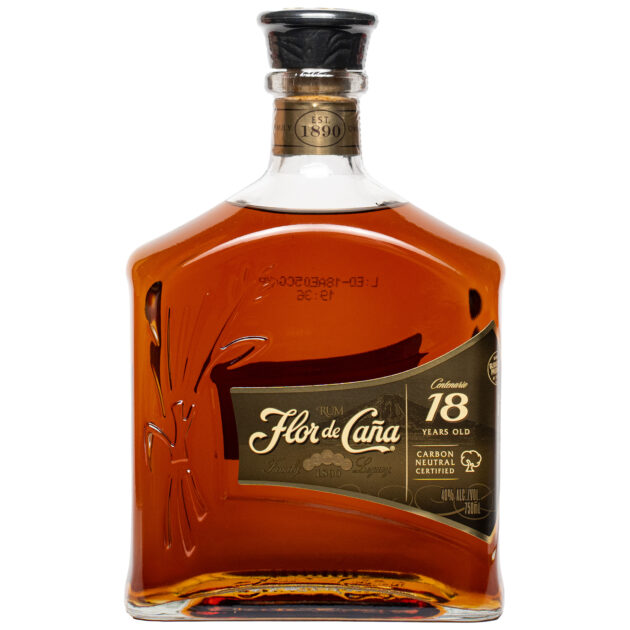 Flor de Caña 18 Year Rum 750ml bottle