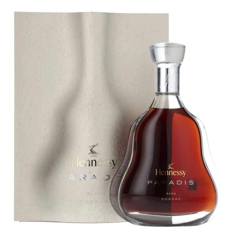 Hennessy Paradis Cognac 700ml bottle with presentation case