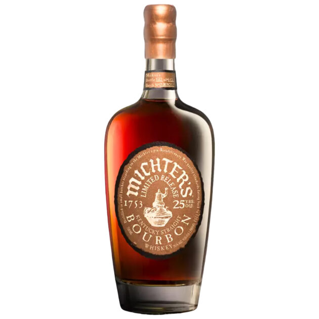 Michter’s 25 Year Straight Bourbon Whiskey 750ml bottle